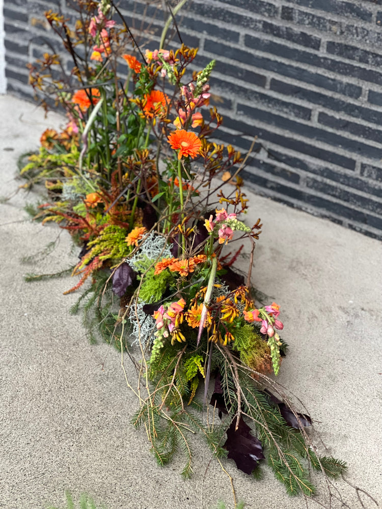 Kistedekorasjon natur