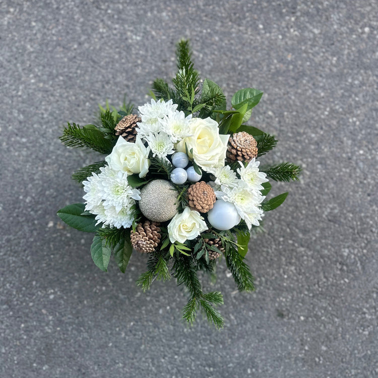 Julebukett hvit